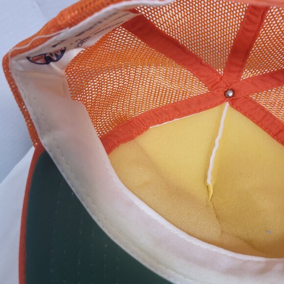 CAM CHAIN Hat Snapback Vintage 80s Cap Trucker Wilson - Picture 12 of 14